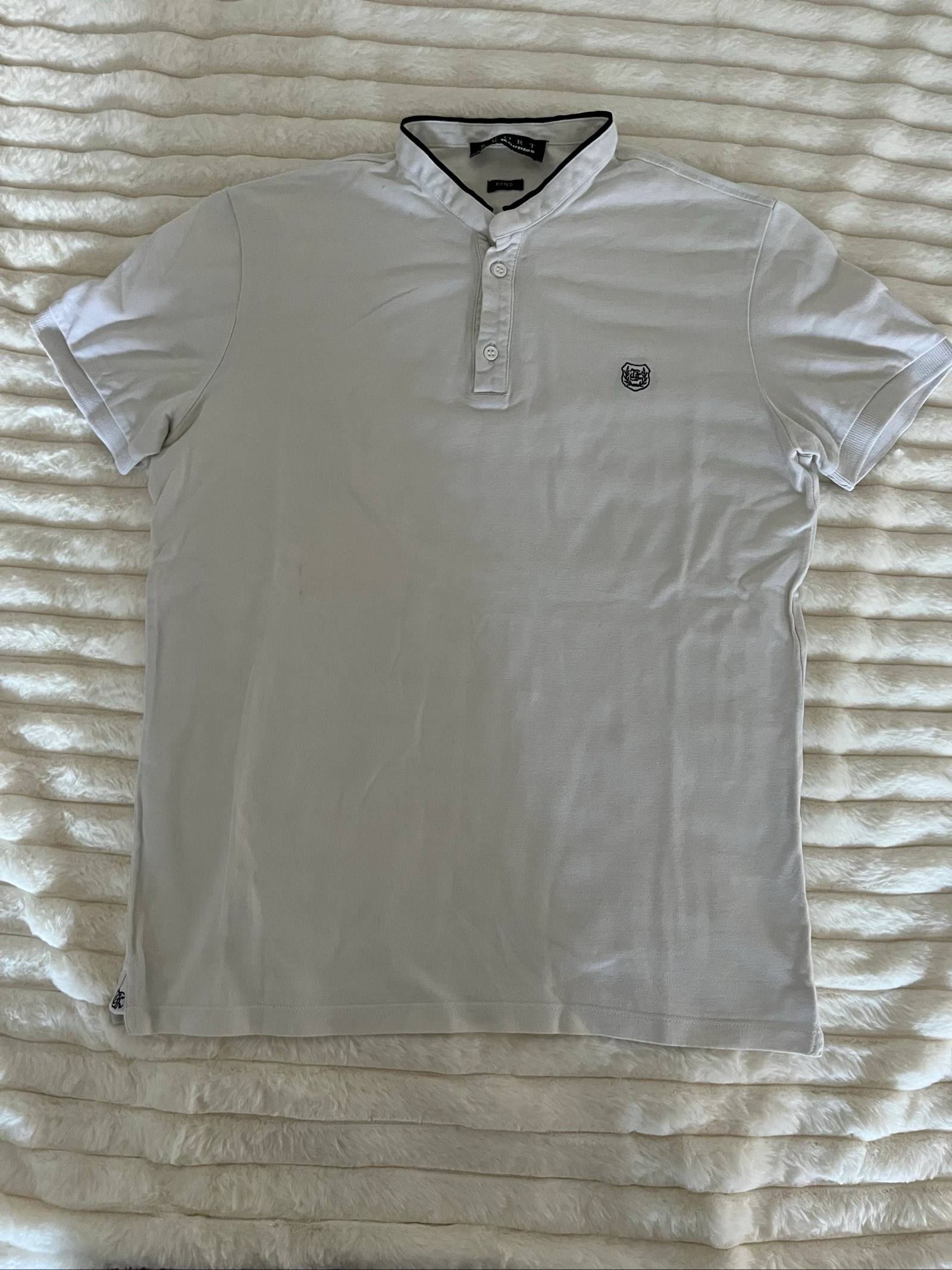 Polo The Kooples Sport Blanco - Cuello Oficial - Talla S - Estado Ñiquel – photo 5